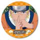 缶バッチ NARUTO -ナルト- 疾風伝 うずまきナルト オレンジ [キャラクターグッズ]