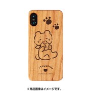 OD-0575-IP0X-BRWN [WOODケース iPhone XS/X くまドーナツ]