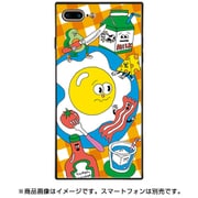 BJ-0021-IP7P-ORNG [スクエア型 ガラスケース iPhone 8 Plus/7 Plus Breakfasttime]