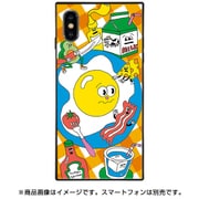 BJ-0021-IP0X-ORNG [スクエア型 ガラスケース iPhone XS/X Breakfasttime]