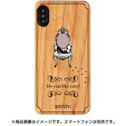 AB-0999-IP0X-WD03 [WOODケース iPhone XS/X Princesschair]