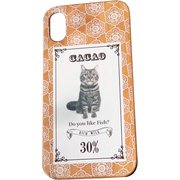 AB-0999-IP0X-WD06 [WOODケース iPhone XS/X CACAO30％]