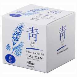 TACCIA 万年筆用インク あお すなおいろ染料 40ml TFPI-WD40-09