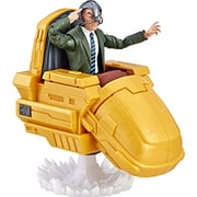 マーベル・コミック ハズブロ アクションフィギュア 6インチ レジェンド ビークル シリーズ1.0 プロフェッサーX＆ホバー・チェア [塗装済み可動フィギュア 全高約150mm]