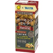 タニタカフェ監修 アーモンドミルク ナチュラル(砂糖不使用) 200ml×24本