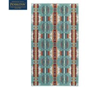 PENDLETON ジャガードバスタオルオーバーサイズ チーフジョセフアクア