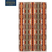 PENDLETON ジャガードバスタオルオーバーサイズ チーフジョセフカーキ