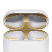 EL_A2WDGBSTW_GD [elago AirPods DUST GUARD for AirPods 2nd Generation Wireless Charging Case for AirPods 2nd Wireless （Gold）]