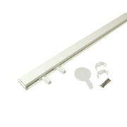 58065 [角型フックレールセット ホワイト 50cm 石膏ボード]