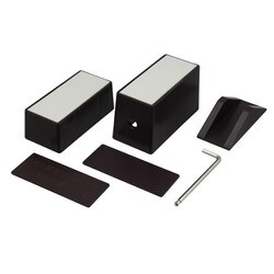 ウォールTQOOL 2×4専用 ダークブラウン 1組入 58613