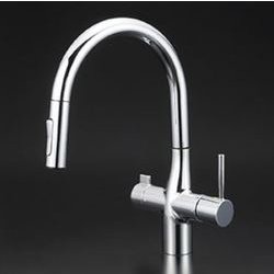 浄水器付シングルレバー式シャワー付混合栓