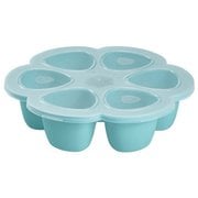 シリコンマルチ保存容器 90ml×6 ライトブルー FDEA912493