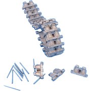 MTL-35167 WWII 独 ボルクヴァルトIV B-IV後期型用履帯 Sd.Kfz.301 Ausf.B-C [1/35スケール レジン製ディティールアップパーツ]