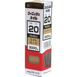 00023747 [ダイドーハント フィニッシュネイル FN-20 LO ライトオーク 3000本入]