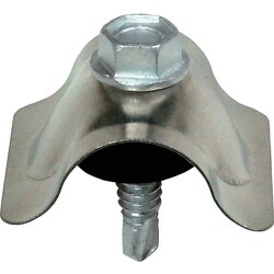 00045923 [波板取付ビス ステンレス座金 鉄下地用（径：d）5×（首下長さ：L）25mm（約120本入）]