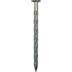 ステンレス布目スクリュー釘 400g （径：d）2.7×（首下長さ：L）50mm（約160本入） 00046970