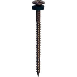 ダイドーハント 瓦用SUSXM7 パワープラスビス 4.0x65 ブロンズオレフィンP付 100本 00049765