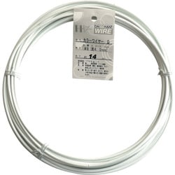ダイドーハント カラーワイヤー 白 #8 4.0mm 1Kg巻 00054060