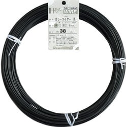 00054061 [ダイドーハント カラーワイヤー 黒 #12 2.6mm 1Kg巻]