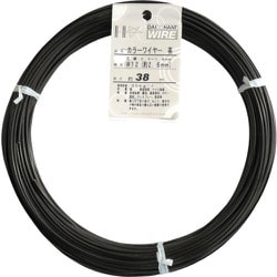 00054075 [ダイドーハント カラーワイヤー 茶 #12 2.6mm 1Kg巻]