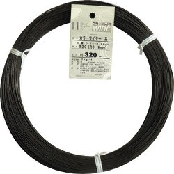 ダイドーハント カラーワイヤー 茶 #20 0.9mm 1Kg巻 00054079