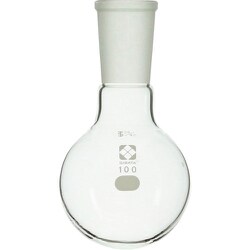 005350-24100 [SIBATA 共通丸底フラスコ短 24/40 100ml]