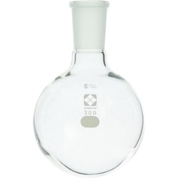 005350-24300 [SIBATA 共通丸底フラスコ短 24/40 300ml]