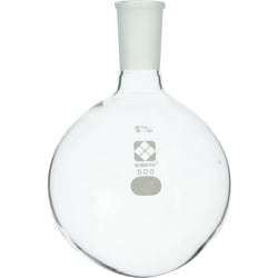 005350-24500 [SIBATA 共通丸底フラスコ短 24/40 500ml]