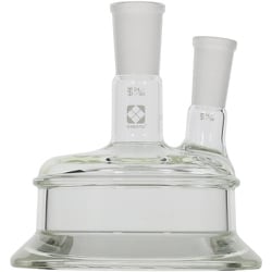 SIBATA セパラブルカバー 三口バンド式 100φ ■▼106-8594 005540-3 1個 柴田科学 共通摺合セパラブルカバー バンド式 DURANタイプ 100mm 3口