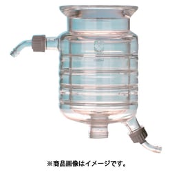 005550-3001 [SIBATA セパラブルフラスコ 半円形 ジャケット式 DURAN 3L]