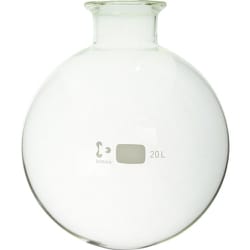 005560-20000 [SIBATA セパラブルフラスコ 100mm 丸 20L]