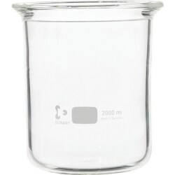 005580-2000 [SIBATA セパラブルフラスコ 150mm 円筒平底 2L]