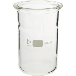 005580-3000 [SIBATA セパラブルフラスコ 150mm 円筒平底 3L]