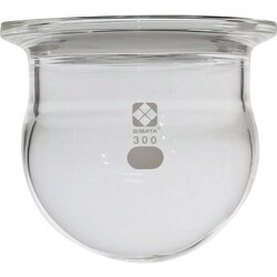005810-300 [SIBATA ハリオセパラブルフラスコ丸形 溝付 バンド式 300ml 85Φ 1個]