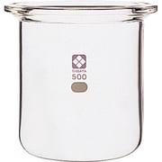005820-500 [SIBATA ハリオセパラブルフラスコ円筒形 平底タイプ 500ml 85Φ 1個]