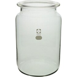 005920-3000 [SIBATA ハリオセパラブルフラスコ円筒形 平底タイプ 3000ml 120Φ 1個]