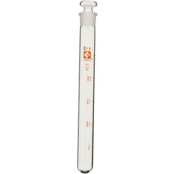 008380-25A [SIBATA 共栓試験管 25ml メモリ付 10個入]