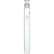 008480-101A [SIBATA 共栓比色管 茶メモリ付 100ml 10個入]
