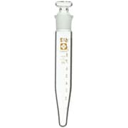 010280-13107A [SIBATA 共栓遠心沈殿管円錐形メモリ付 10ml 10個入]