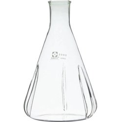 016310-2000 [SIBATA 振盪三角フラスコ バッフル付 2L]