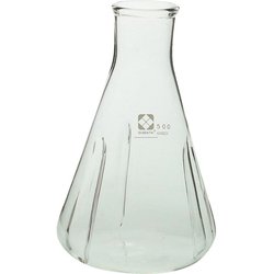 016310-500A [SIBATA 振盪三角フラスコ 500ml バッフル付 4個入]