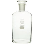 017030-1000A [SIBATA 試薬びん細口 白 1L 29/35 10個入]