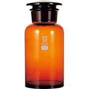 017060-2000 [SIBATA 試薬びん広口 茶 2L NO80]