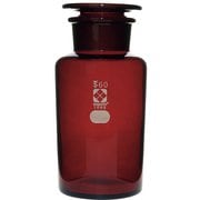 017080-1000A [SIBATA 試薬びん広口 茶 1L 60/35 10個入]