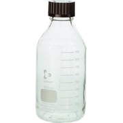 017200-10001A [SIBATA 耐熱ねじ口びん 赤キャップ付 1000mL]