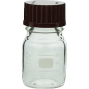 017200-1001A [SIBATA 耐熱ねじ口びん 赤キャップ付 100mL]
