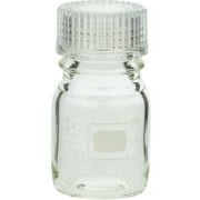 017200-1003A [SIBATA ねじ口びん 100ml 透明キャップ付 10個入]