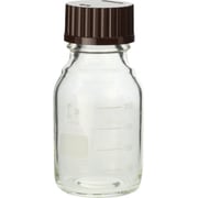 017200-2501A [SIBATA 耐熱ねじ口びん 赤キャップ付 250mL]