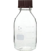 017200-5001A [SIBATA 耐熱ねじ口びん 赤キャップ付 500mL]