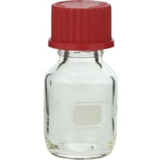 017200-501A [SIBATA 耐熱ねじ口びん 赤キャップ付 50mL]